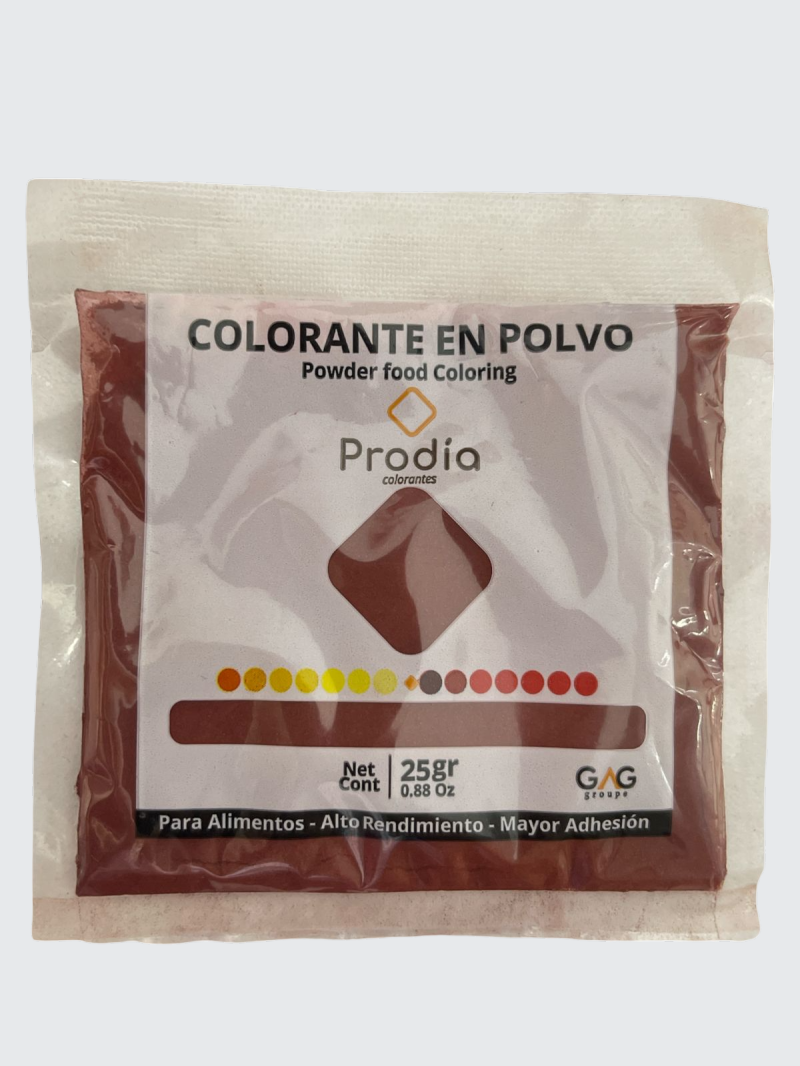 COLOR ROJO ESCARLATA 25 GR PRODIA