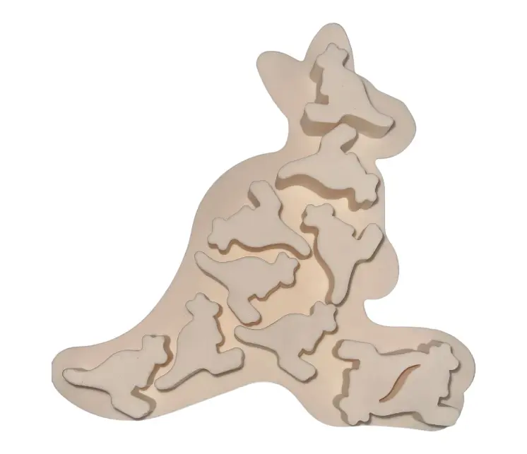 MOLDE SILICONA CANGURO 18 CM X 18.5 CM REF 31-04