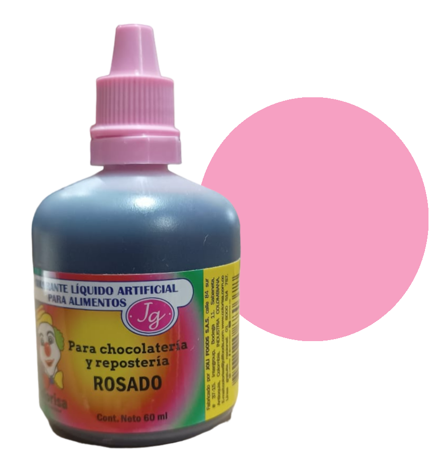 COLOR GOTERO X 60CC ROSADO PAYASO