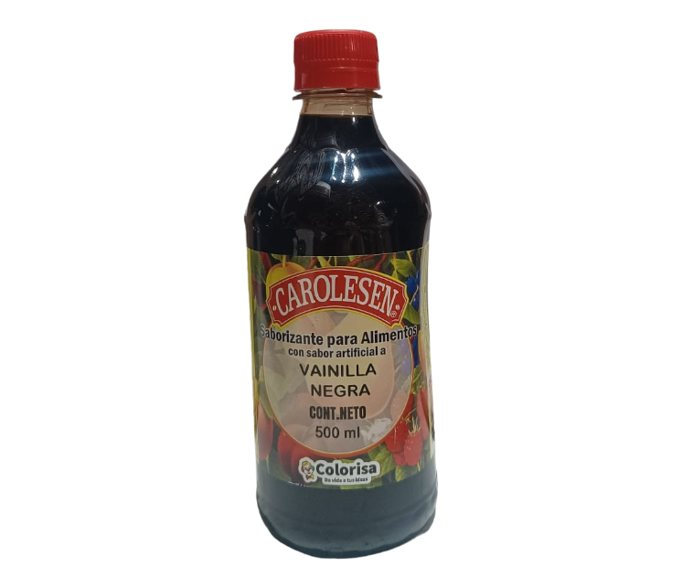 ESENCIA CAROLESEN X 500 VAINILLA NEGRA