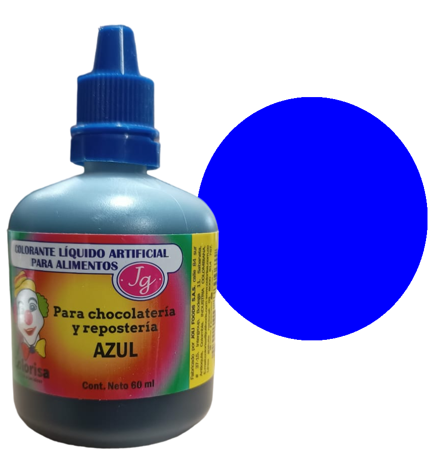 COLOR GOTERO X 60CC AZUL PAYASO