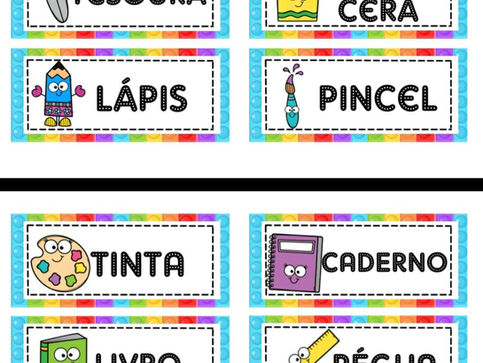 Etiquetas Materiais