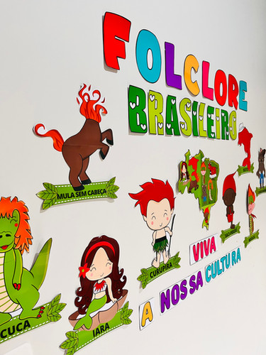 PAINEL FOLCLORE | Professora Fernanda