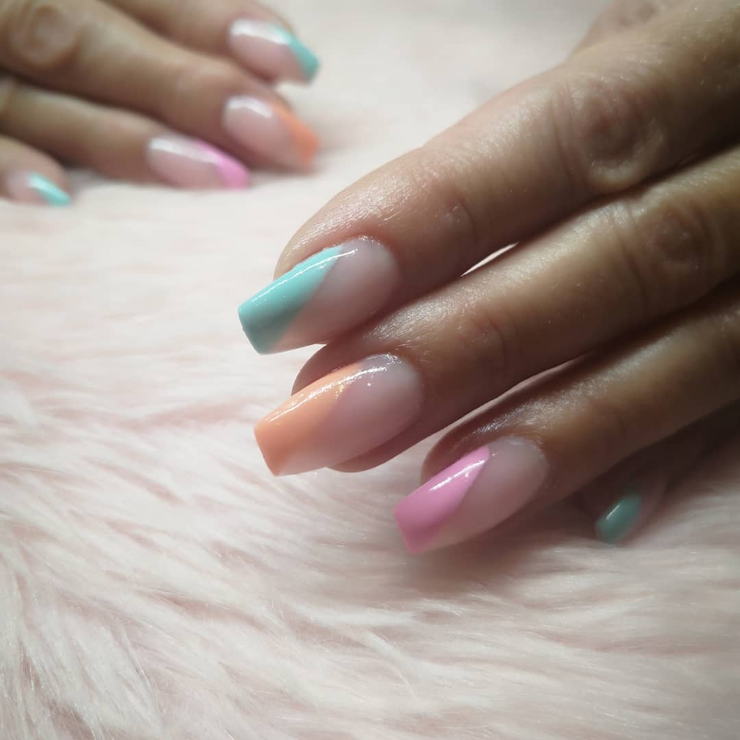 Sculptured gel nails by Gelous Nails, St. Albert