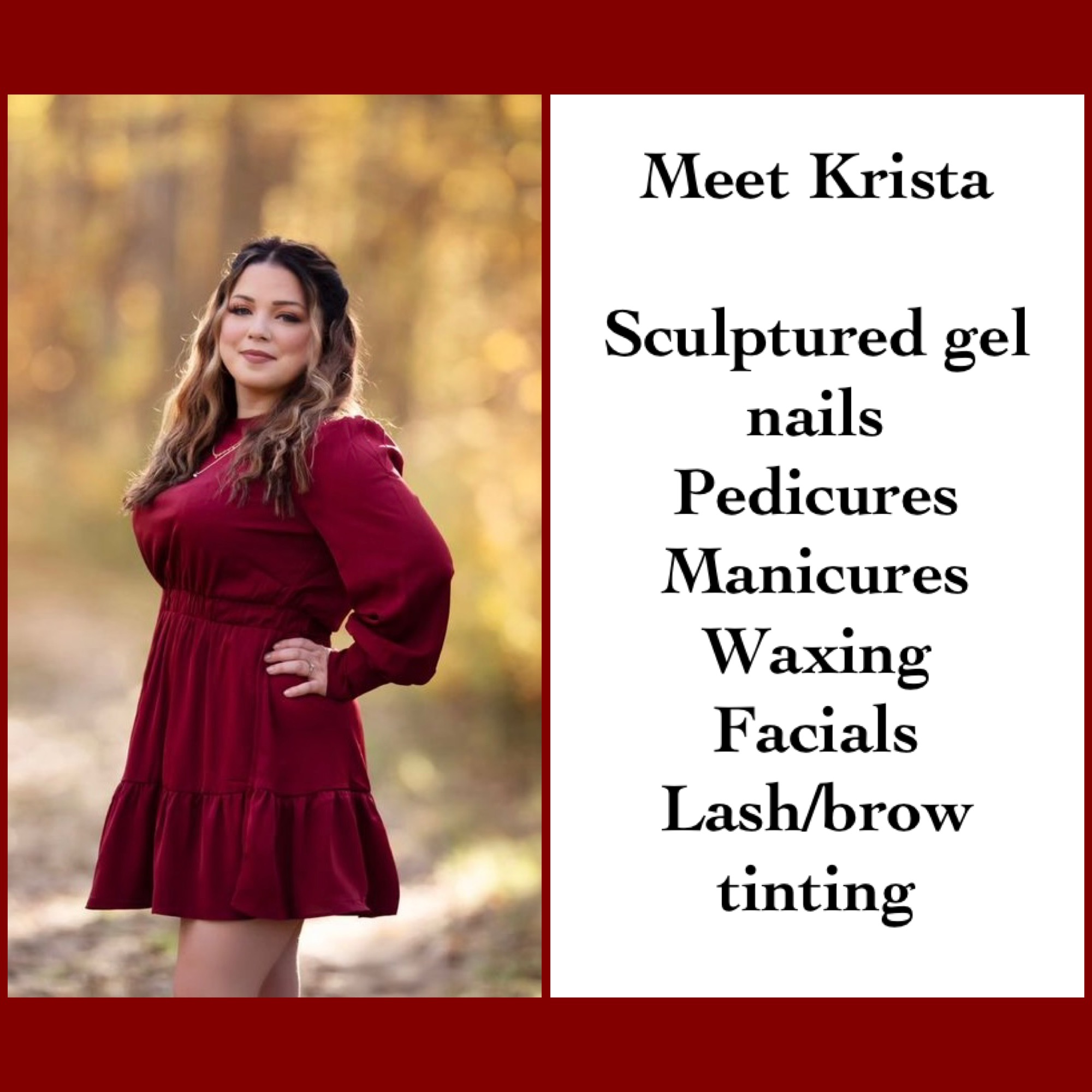 Krista, Nail Technician, Esthetician at Gelous Nails