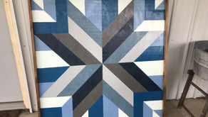 New Barn Quilt for the Old Barn