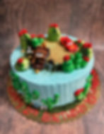 Customizable Toy Figure Cake
