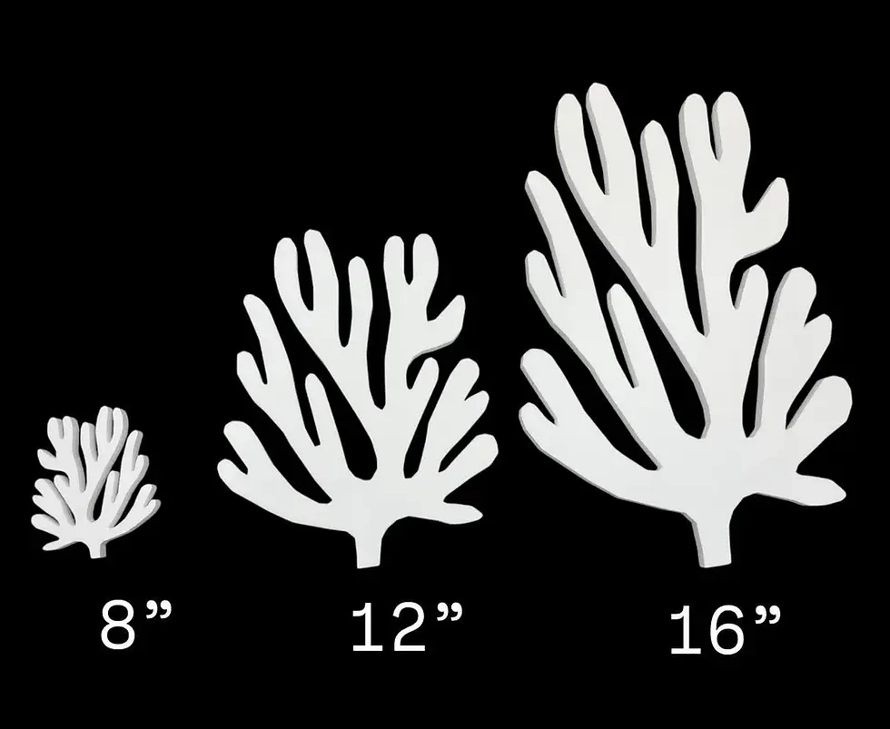 Thumbnail: Ocean Coral BUNDLE Props Under The Sea Ocean Themed Party Decorations