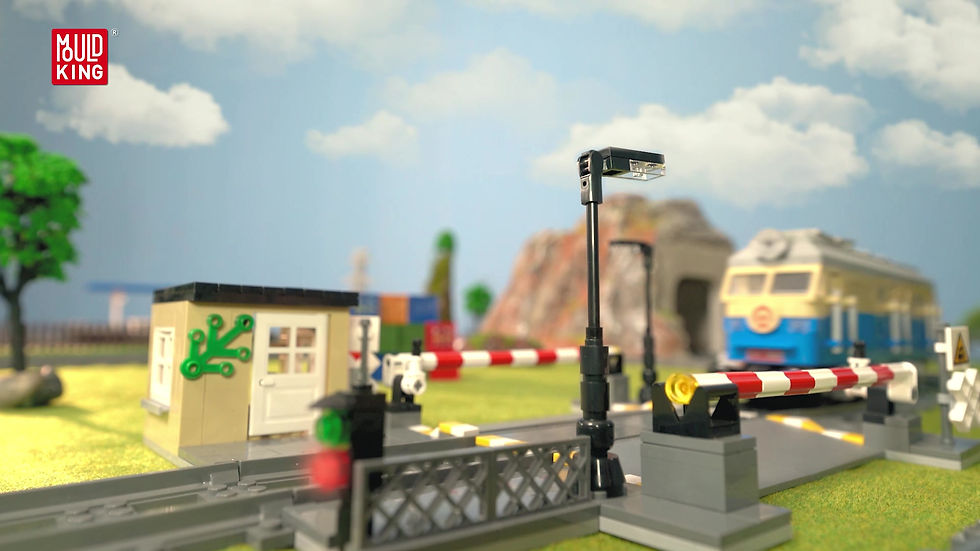 Miniaturbild: Mould King 12023 ÖBB 1189.08 "Krokodil" Lokomotive Ferngesteuert