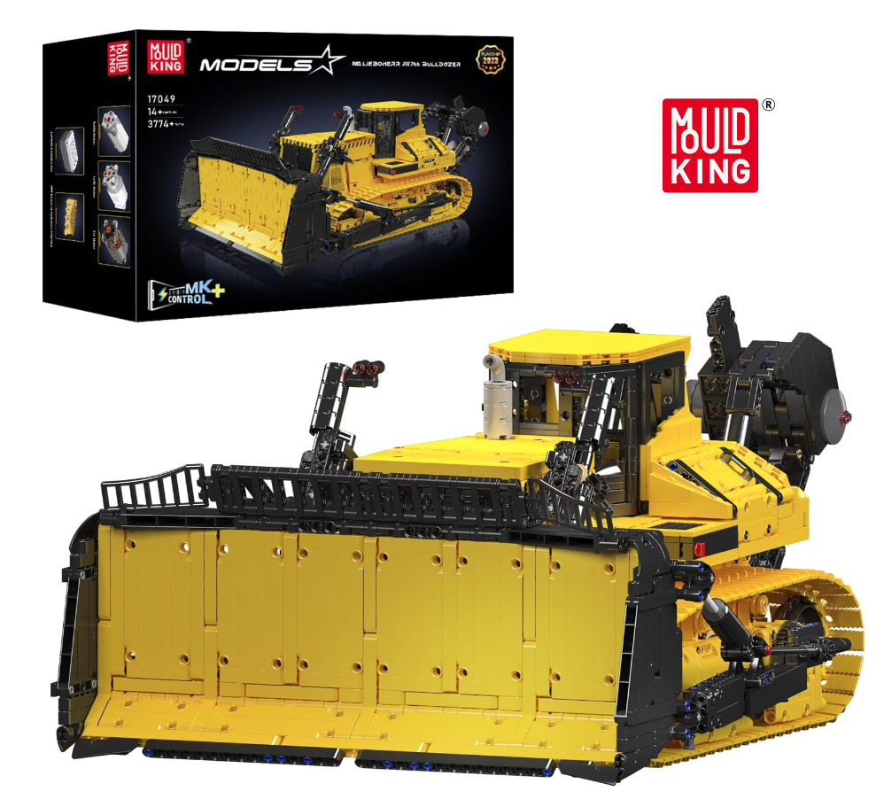 Mould King 17049 Technik Bulldozer Ferngesteuert mit MK Control+