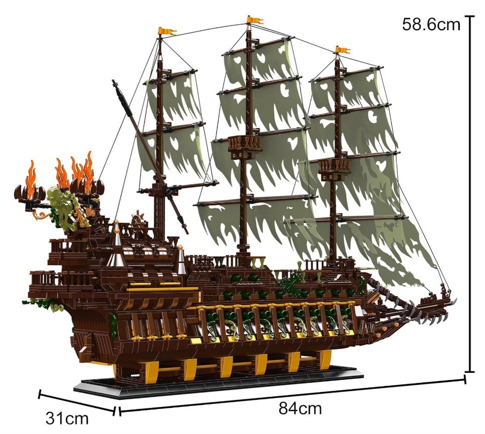 Miniaturbild: Mould King 13197 Piratenschiff "The Flying Dutchman"
