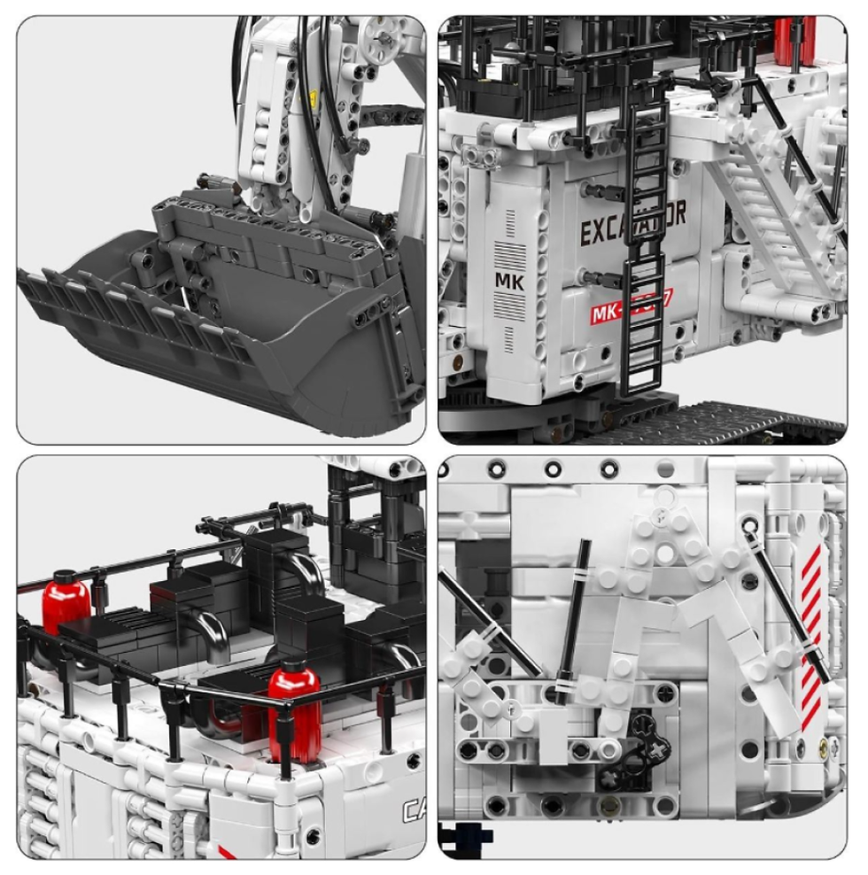 Miniaturbild: Mould King 17067 Technik Raupenbagger Ferngesteuert