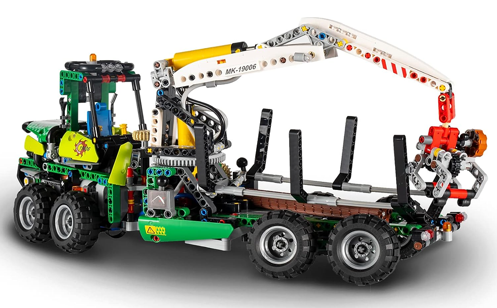 Miniaturbild: Mould King 19006 Technik Holztransporter Pneumatisch