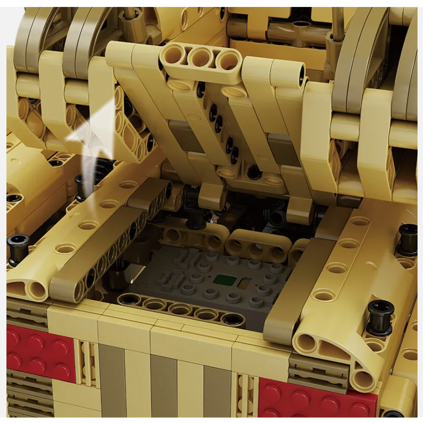 Miniaturbild: Mould King 20011 C&C Mammutpanzer Ferngesteuert
