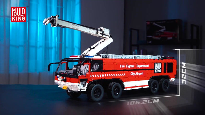 Miniaturbild: Mould King 19004S Technik "Airport Rescue Truck" Ferngesteuert