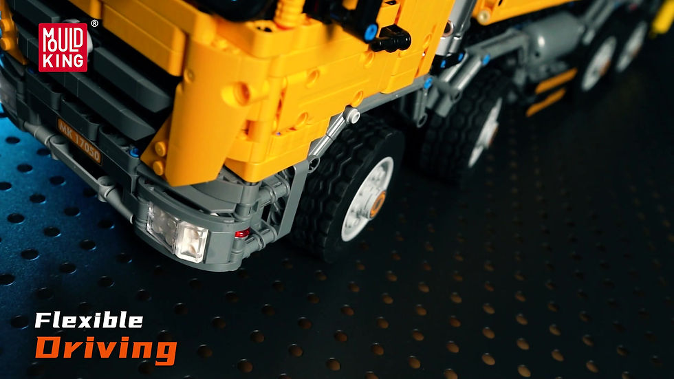 Miniaturbild: Mould King 17050 Pneumatik-LKW Ferngesteuert