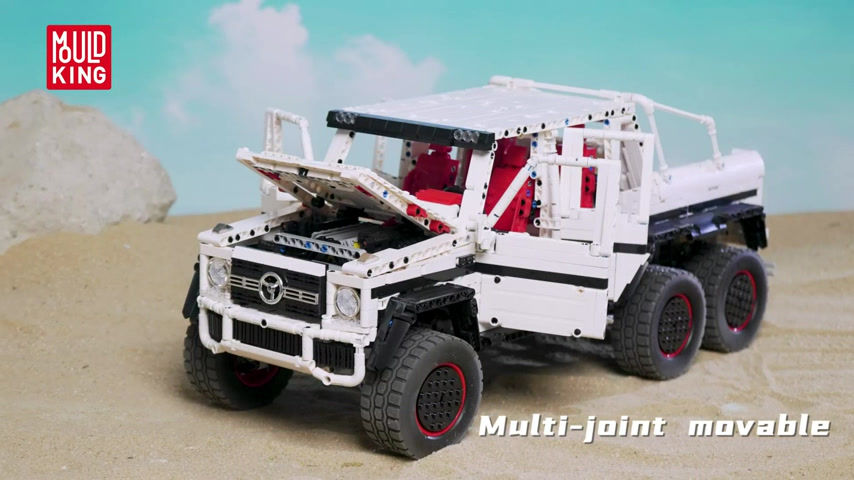 Miniaturbild: Mould King 13061 Technik Mercedes G700 Ferngesteuert