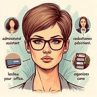 Assistante administrative organisée