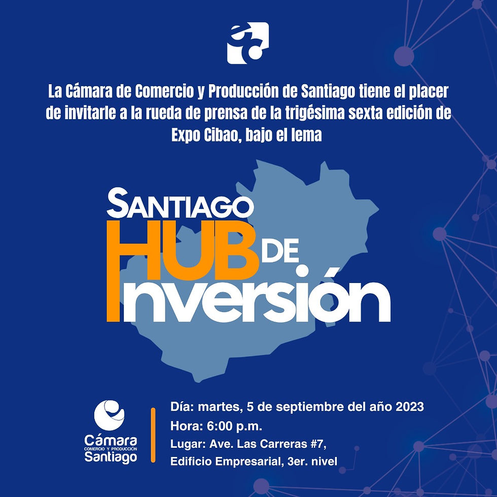 Rueda de prensa: Expo Cibao 2023