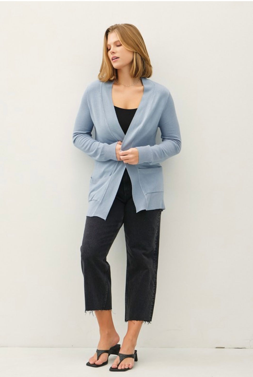 Thumbnail: Liora Plus Open Front Cardigan