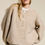 Thumbnail: Kaelie Oversized Cozy Balloon Sleeve Knit Cardigan