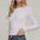 Thumbnail: Arnie Long Sleeve Rib Seamless Top
