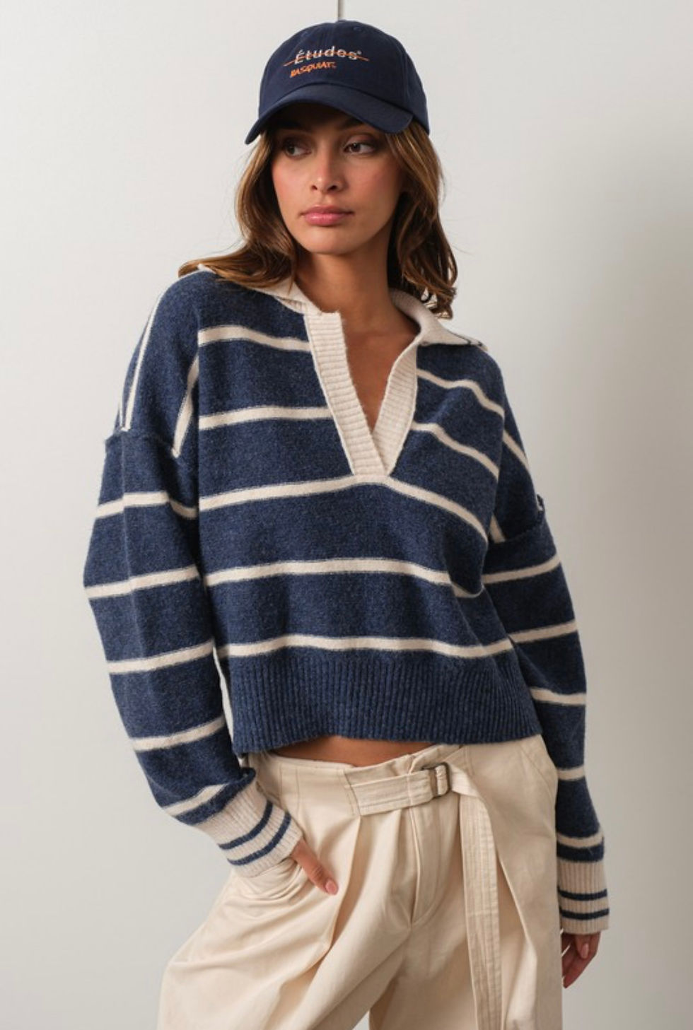 Thumbnail: Marina Blue Soft Pullover