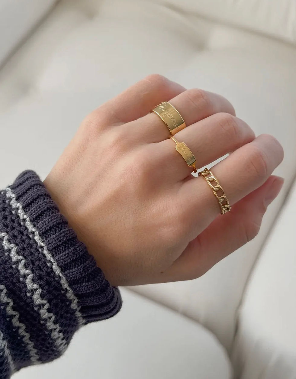 Thumbnail: Elevated Faith Created With Purpose Ring
