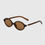 Thumbnail: Rihann Retro Street Style Small Oval Frame Sunglasses