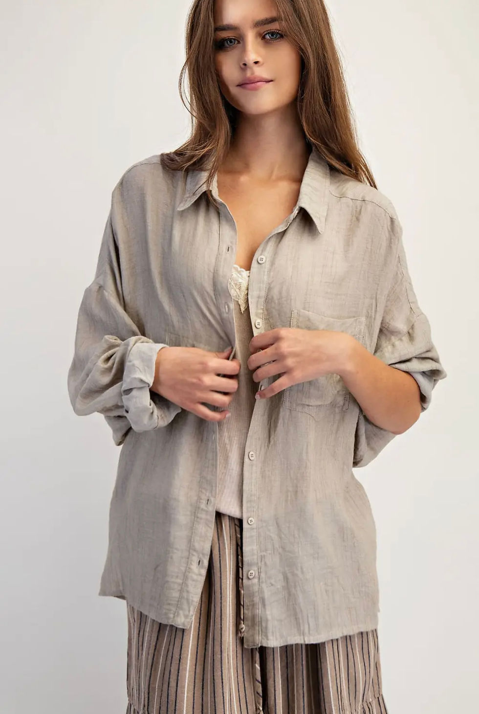 Thumbnail: Leni Button Up