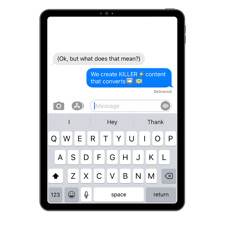 Ipad Text Messages: What We Do