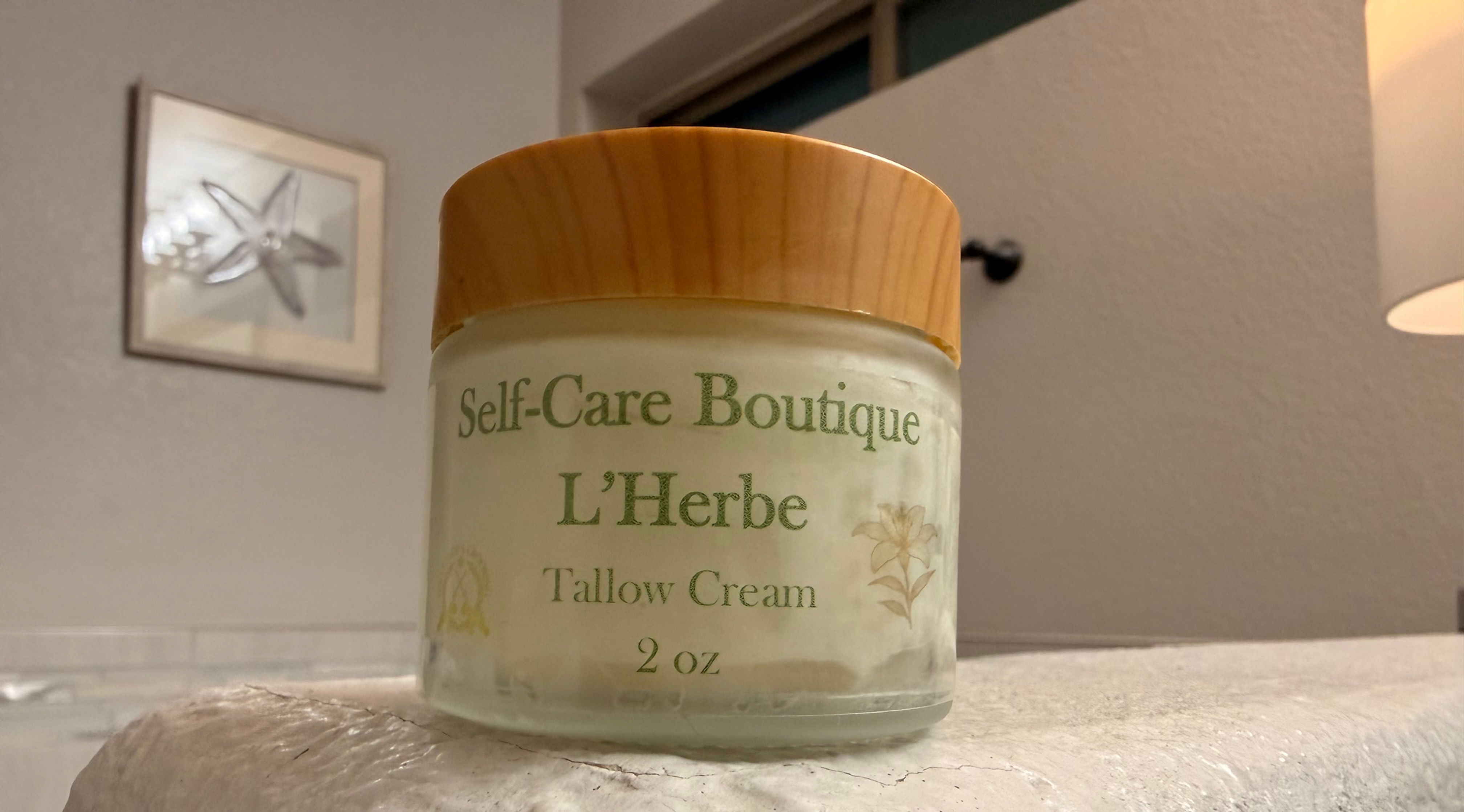 L’Herbe Tallow + Rosemary cream