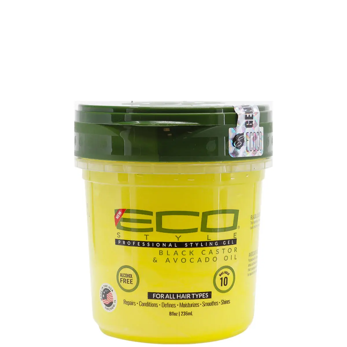 Eco gel - Black Castor & Avocado Oil 