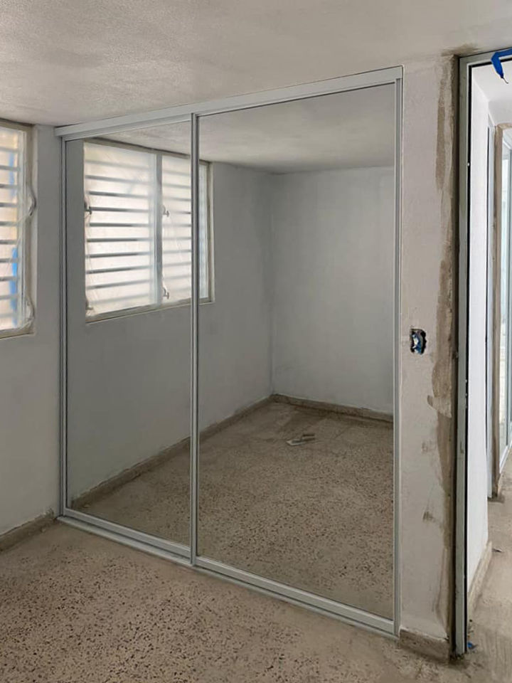 Puertas de closet en espejo