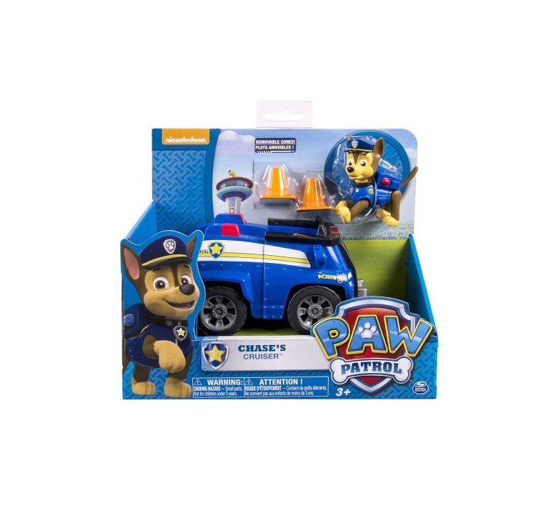 Thumbnail: Nickelodeon Paw Patrol - Chase's Cruiser, Vehicle and Figure