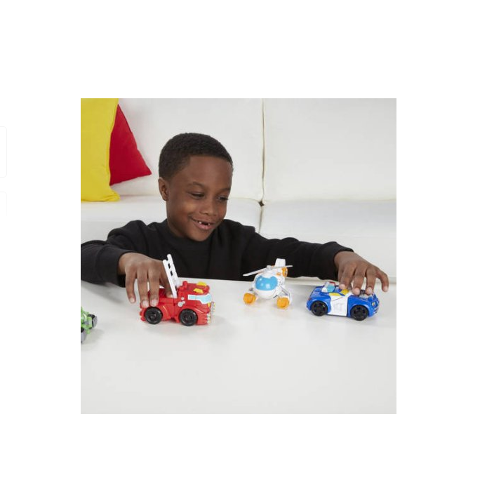 Thumbnail: Playskool Heroes Transformers Rescue Bots Griffin Rock Rescue Team