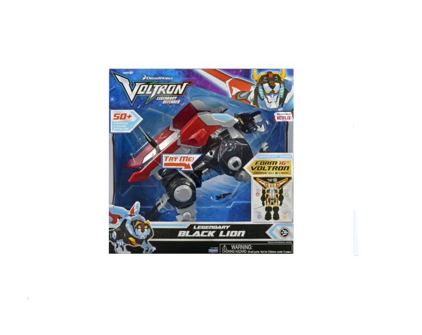 Thumbnail: Voltron Legendary Electronic Black Lion