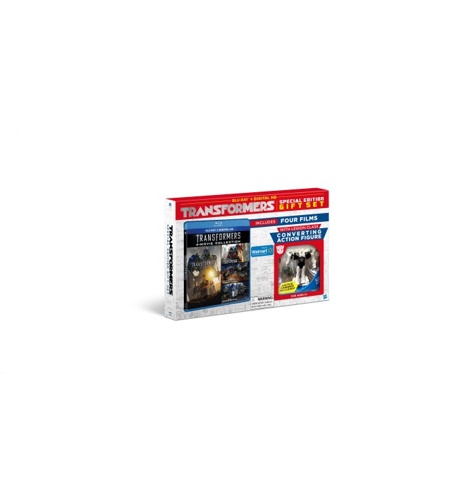 Thumbnail: Transformers 1-4 Gift Set (Walmart Exclusive) (Blu-ray + Digital HD + Converting