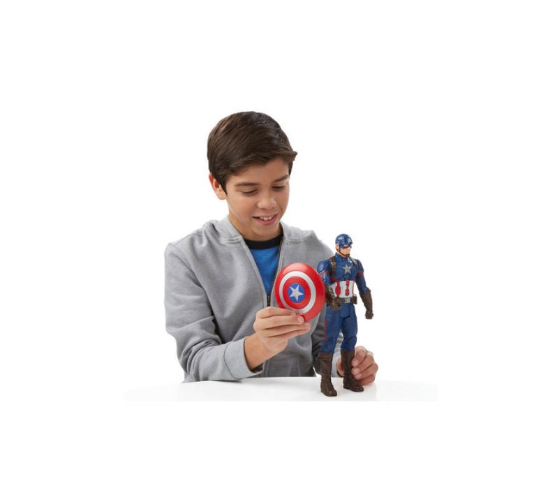 Thumbnail: Marvel Titan Hero Series Captain America Electronic Figure