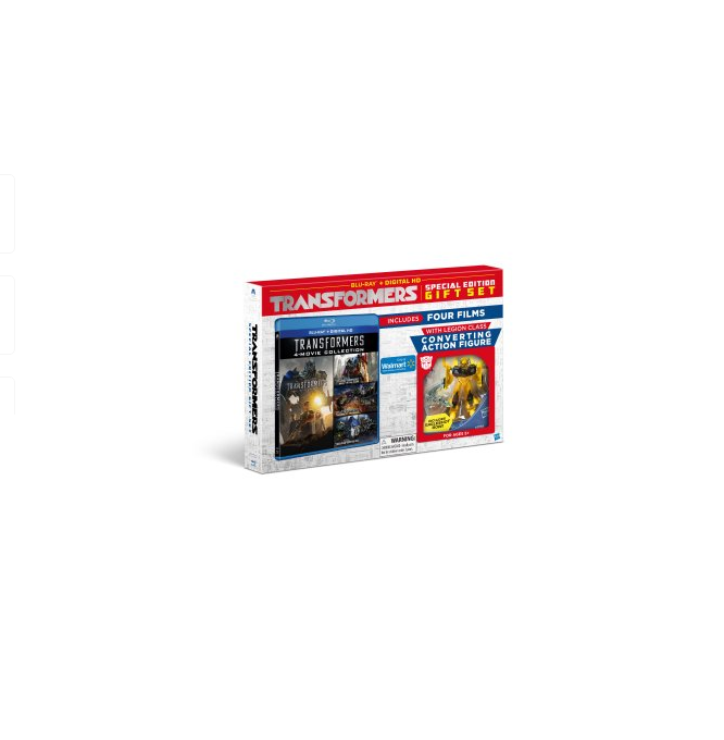 Thumbnail: Transformers 1-4 Gift Set (Walmart Exclusive) (Blu-ray + Digital HD + Converting