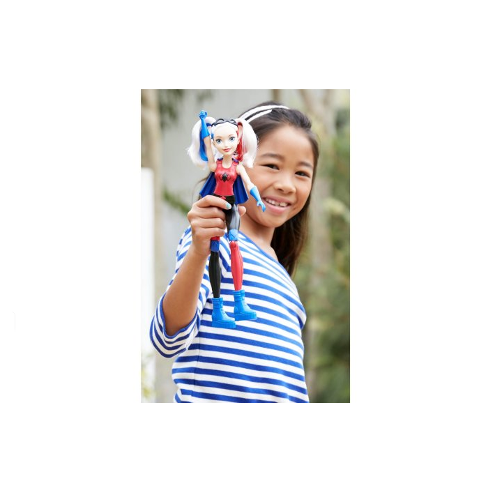 Thumbnail: DC Super Hero Girls 12" Training Action Figure Harley Quinn