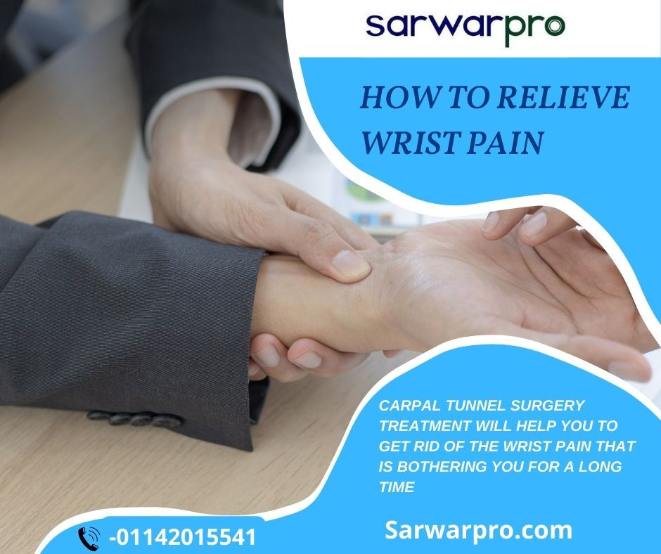 How to Relieve Wrist Pain