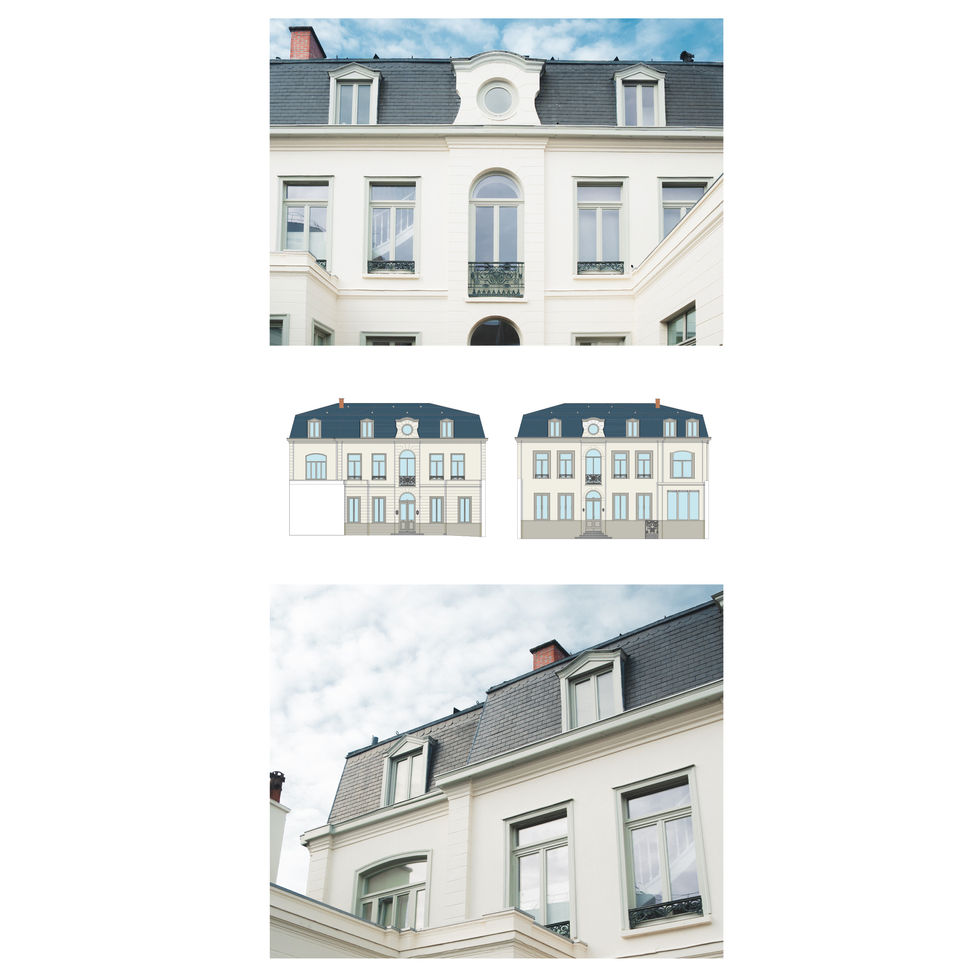 hôtel particulier dessin