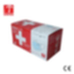 Thumbnail: Masque chirurgical bleu de type IIR ATJ Swiss