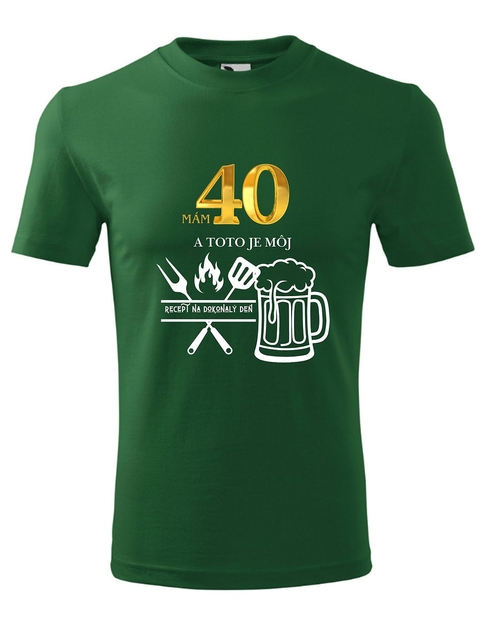 Bloompress - Pánske/Unisex tričko Mám 40