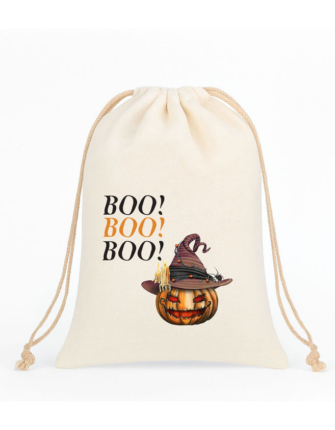 Bloompress - vrecko Halloween boo pumpkin