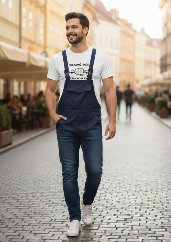 Bloompress - Pánske/Unisex tričko Mechanik - kde končí návod