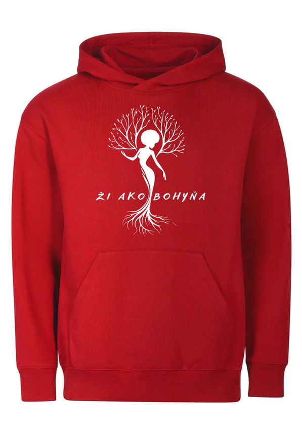 BloomPress - Mikina Chill unisex - Ži ako bohyňa