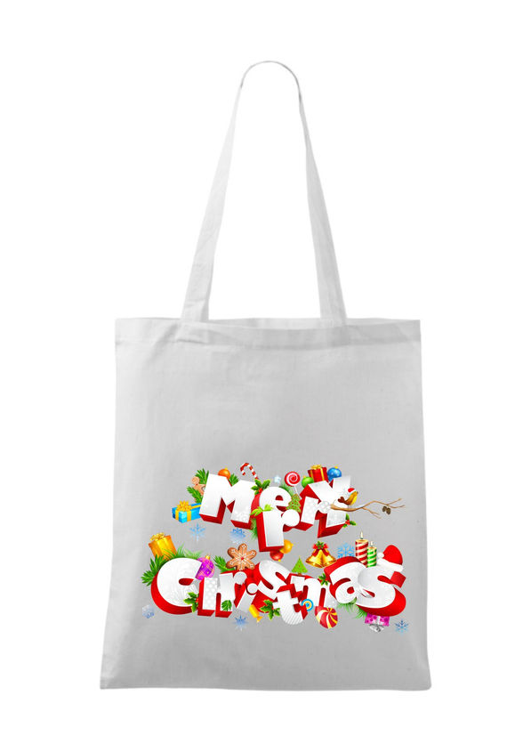 Blompress - Nákupná taška - Merry Christmas