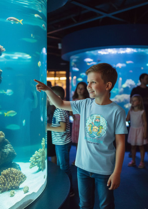 Bloompress - Detské tričko - Poseidon